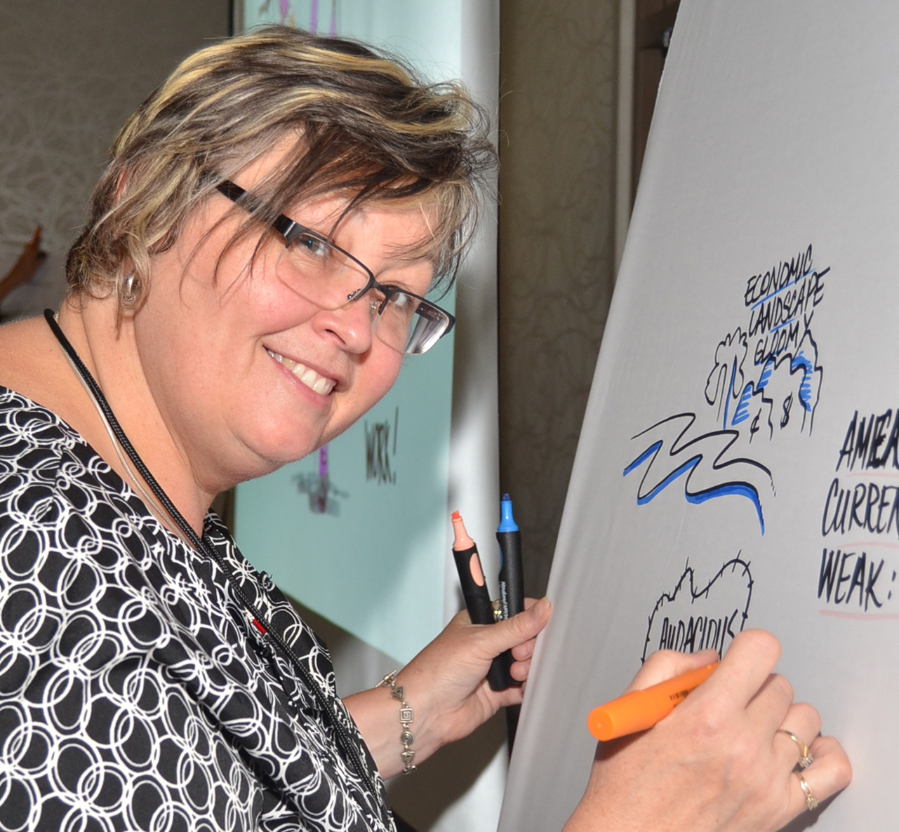 Tanya graphic recording 2017 Steve Weinstock